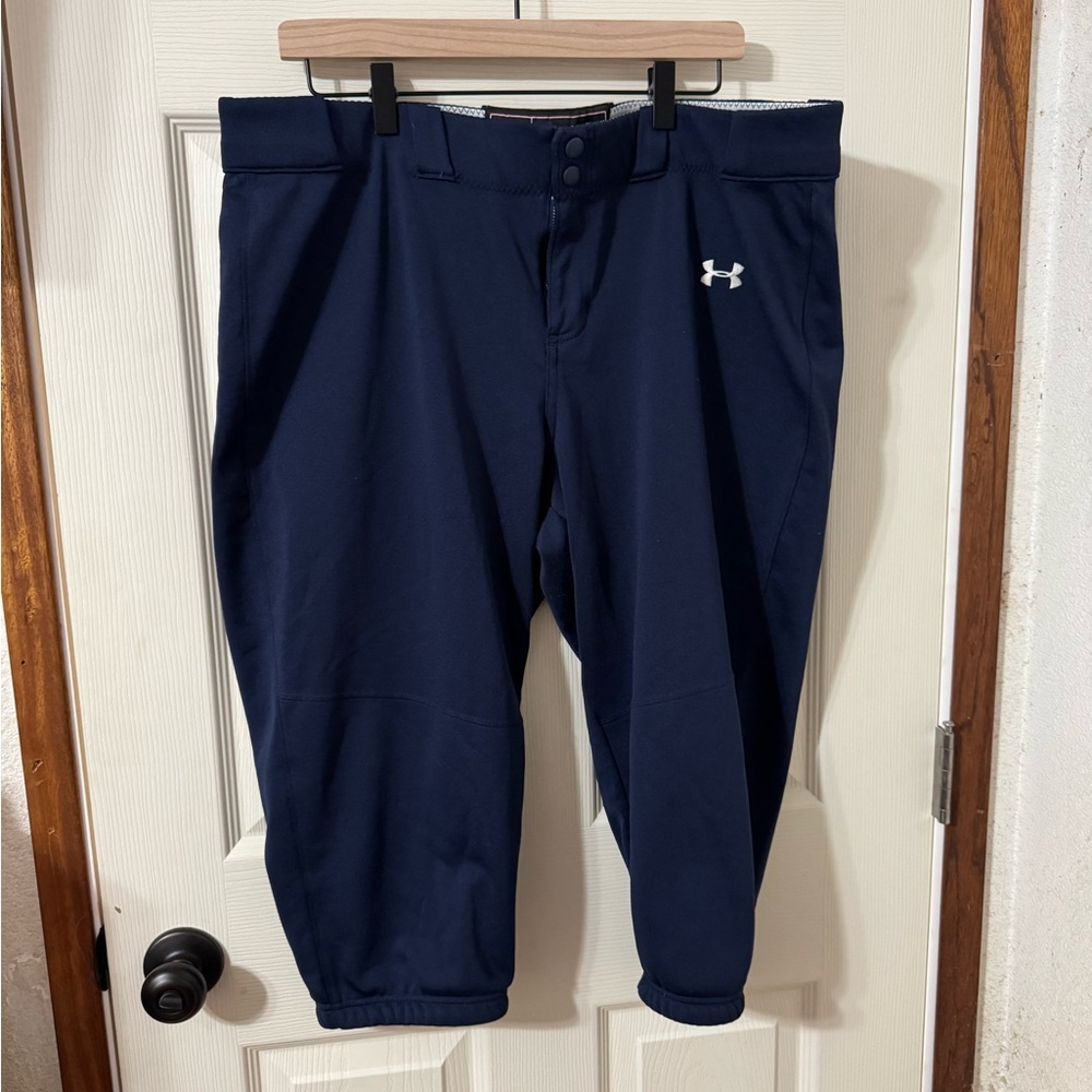 Under Armour Authentic XXL Dark Blue women’s softball pants
